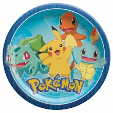 Pokemon 9" Plate 8ct