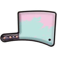 Pastel Halloween Shaped Plates