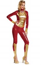 Iron Man Body Suit Adult Sm