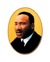 Martin L King Cut Out