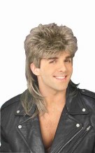 Mullet Wig - Blonde