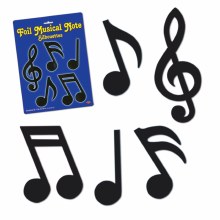 Cutouts Music Notes Small