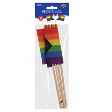 Pride Flags Progressive SM 4pk