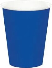 Cobalt 9oz Paper Cups
