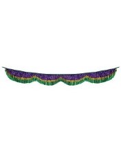Mardi Gras Tinsel Fringe Bunt