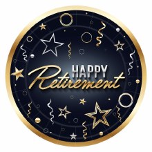 Happy Retirement 9" Plates