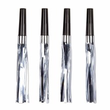 Black and Silver Fringe Squawker 8ct
