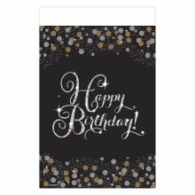 Tablecloth Sparkling Birthday