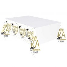 Adventure Begins Graduation Paper Tablecover