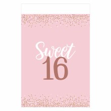 Blush Table cloth Sweet 16