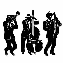 Jazz Trio Silhouette