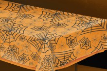 Tablecover Spider Web Clear