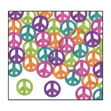 Confetti Peace Signs