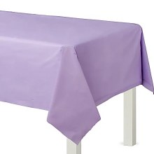 Lavender Flannel Back Tblcvr
