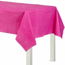 Bright Pink Vinyl Tablecover