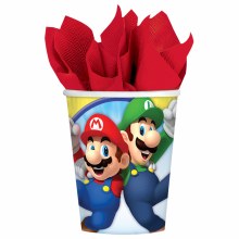 Super Mario 9oz Cups 8ct