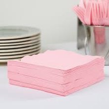 Classic Pink Lunch Napkins 50ct