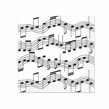 Music Note 7in Plate