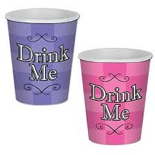 Alice In Wonderland 9oz Cups 8ct