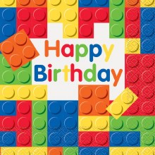Lego Lunch Napkins 16ct