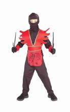 Ninja Red/Blk Child Lg