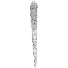 Icicle Glittered 5"