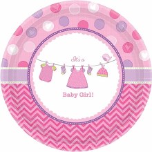 Shower w/ Love Girl 10.5in Plt