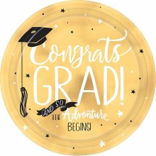 Adventure Begins Grad 10.5in Plate 8ct