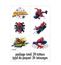Spider-Man Tattoos 24ct