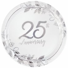 25th Anniversary 10.5in Plates