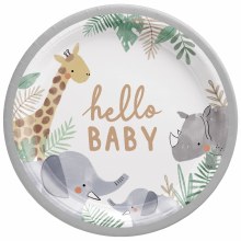 Soft Jungle 10.5" Round Plates