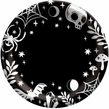 Spellbound Round Paper Plate