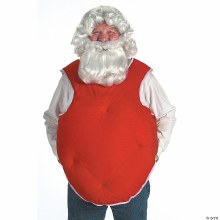 Santa Belly Stuffer Red