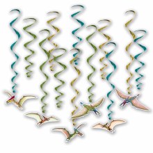 Dinosaur Whirls 12pc