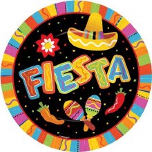 Fiesta Fun 10in Plate 8ct