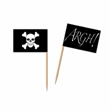 Double Sided Pirate Picks • 12 Pack