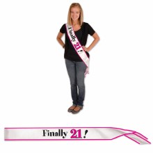 Sash 21st Birthday
