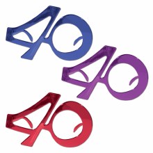 Glasses "40" Fanci Frames (1 pc)