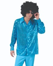 Disco Shirt Blue Med