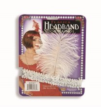 Headband Flapper Silver