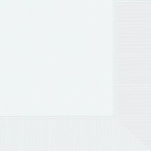 Frosty White Luncheon Napkins 40ct
