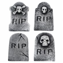 4in. Mini Tombstones ~ 4 Pack