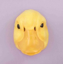 Mask Duck Yellow Plastic