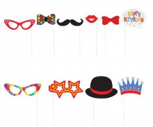 Birthday Photo Props 10ct
