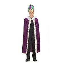Mardi Gras Robe and Crown Set