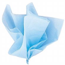 Tissue Sheets Baby Blue 10 ct