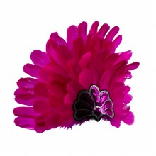 Headdress Samba Feather Ht Pnk