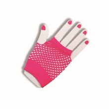 Glove Fishnet Short  Pink