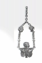 Skeleton Torso Hanging