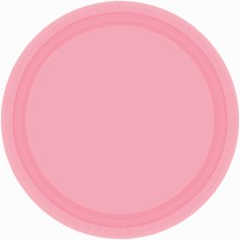 New Pink 7in Paper Plates 20ct